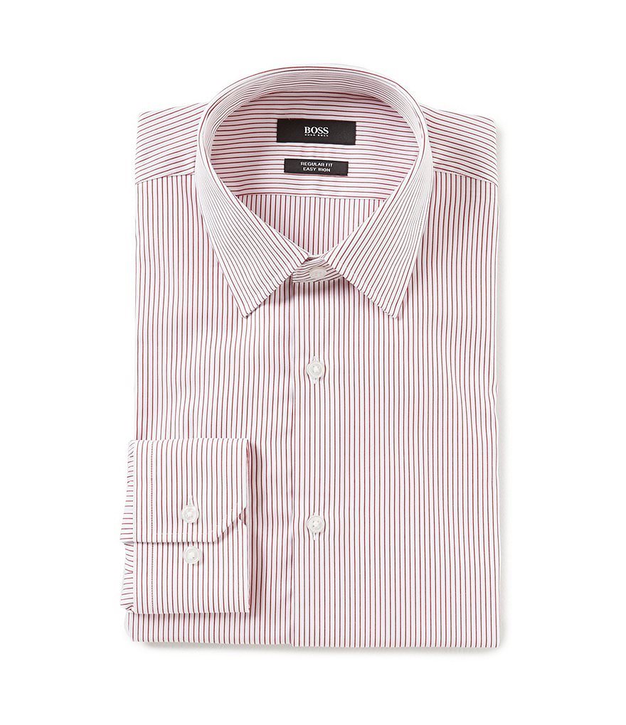 hugo boss regular fit dress shirt